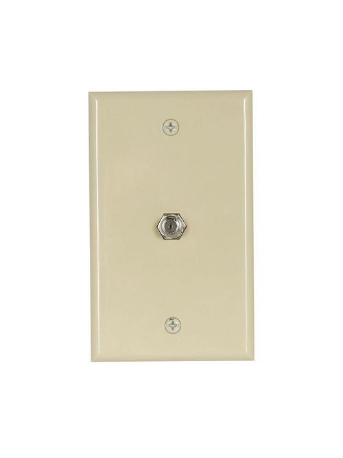 Product image for EWD 1172V Wallplate W/Coax Adaptor