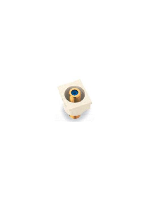 Product image for Pass & Seymour RFCEXT-W White Recessed Self-Terminating F-Connector