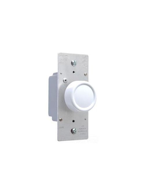 Product image for Pass & Seymour R603-PW Rotary Dimmer, 600W Preset 3way - Ivory