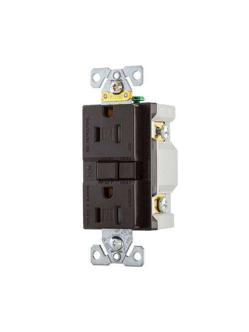 Product image for EWD TRSGF15B GFCI TR Self Test Dupl