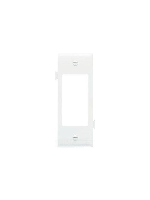 Product image for Pass & Seymour PJSC7-I 1-Single Receptacle Ivory Smooth Nylon Semi-Jumbo Center Sectional Wallplate