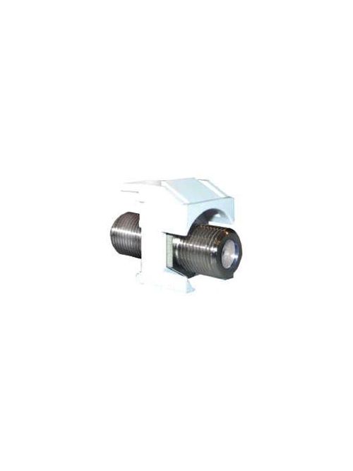 Product image for Pass & Seymour KSFF-BR Brown Snap-In Standard Keystone F-Connector