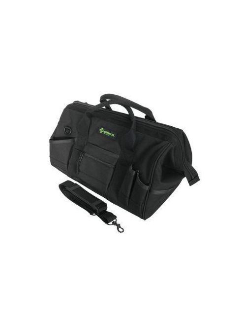 Product image for Greenlee 0158-12 18" x 11" x 11" Nylon Zippered Heavy Duty Multi-Pocket Bag