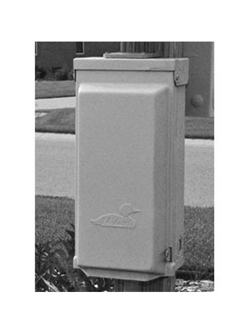 Midwest Electric Products U101C 120/240 Volt 100 Amp Galvanized Steel Unmetered Power Outlet Midwest Electric Products U101C 120/240 Volt 100 Amp Galvanized Steel Unmetered Power Outlet