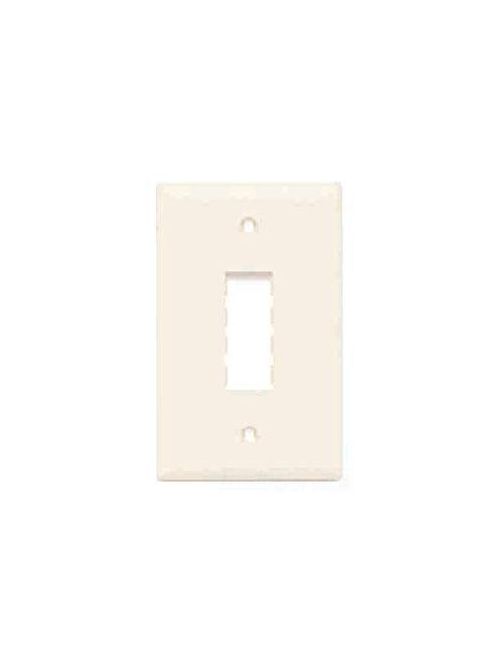 On-Q TPD2-W 1-Gang 2-Port White Data Communication Wallplate On-Q TPD2-W 1-Gang 2-Port White Data Communication Wallplate