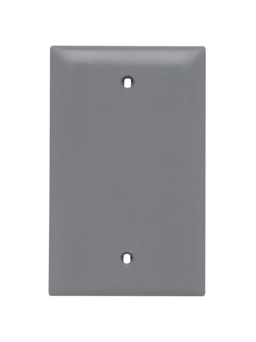 Pass & Seymour TP13-GRY 1-Gang Blank Gray Nylon Standard Unbreakable Wallplate Pass & Seymour TP13-GRY 1-Gang Blank Gray Nylon Standard Unbreakable Wallplate