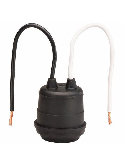 Pass & Seymour 201 600 Volt 660 W Black Rubber Medium Base Incandescent Lampholder Pass & Seymour 201 600 Volt 660 W Black Rubber Medium Base Incandescent Lampholder