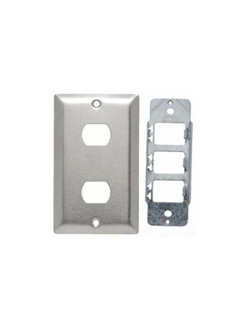 Product image for P&S K2 PLATE PLST DES HORZ 2DEV 1G