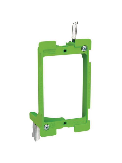 Product image for Pass & Seymour PLV-1W 1-Gang, Low-Voltage Bracket, Swing Bracket Mount, Old Work