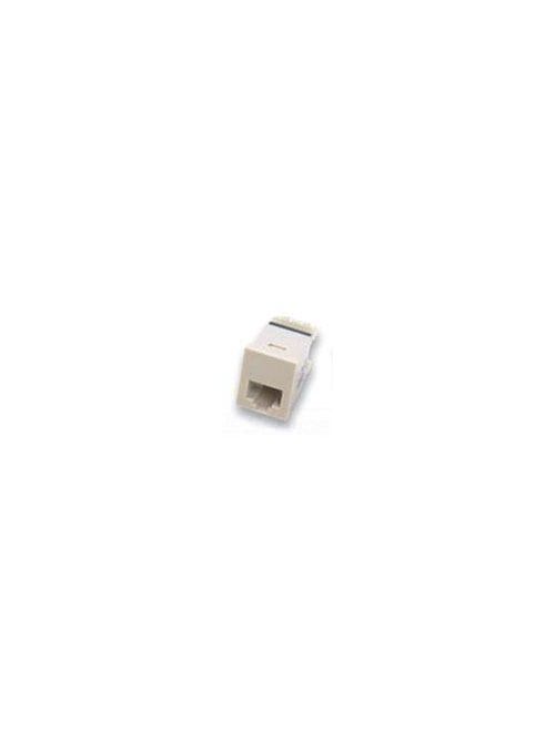 Product image for Pass & Seymour S38-W Polished Smooth White T568A/B RJ45 Category 3 Network Wiring Connecting Jack