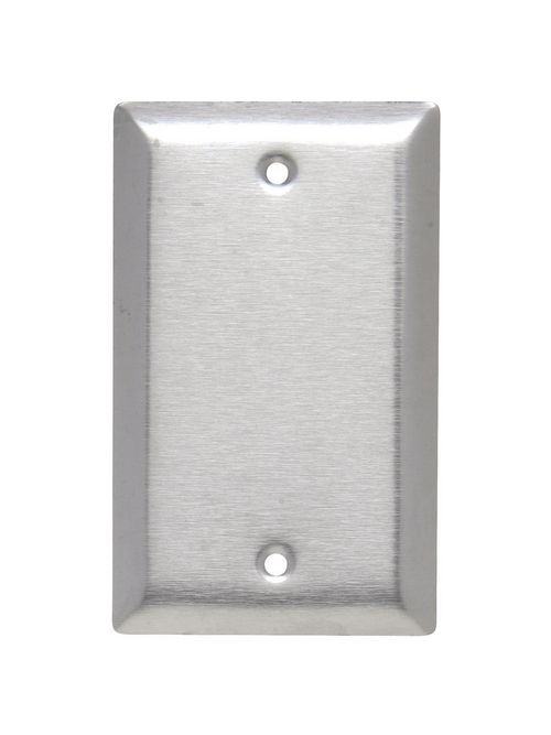 Pass & Seymour SL13 1-Gang Smooth Brushed 430 Stainless Steel Standard Wallplate Pass & Seymour SL13 1-Gang Smooth Brushed 430 Stainless Steel Standard Wallplate
