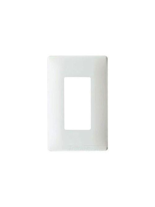 Product image for Pass & Seymour SWP26-W Screwless Wall Plate 1Gang Decorator Plastic Subplate, White