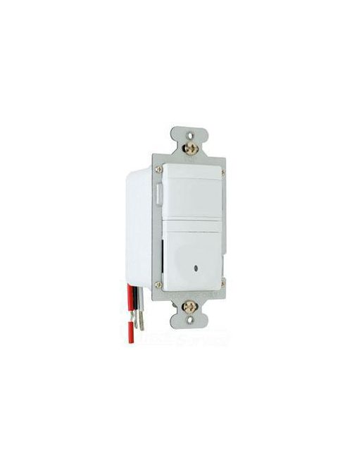 Product image for Pass & Seymour RWU600U-WCC4 1.69 x 1.88 x 2.63 Inch 120 VAC 60 Hz 0 to 600 W 1-Pole 2-Wire White Vacancy Sensor