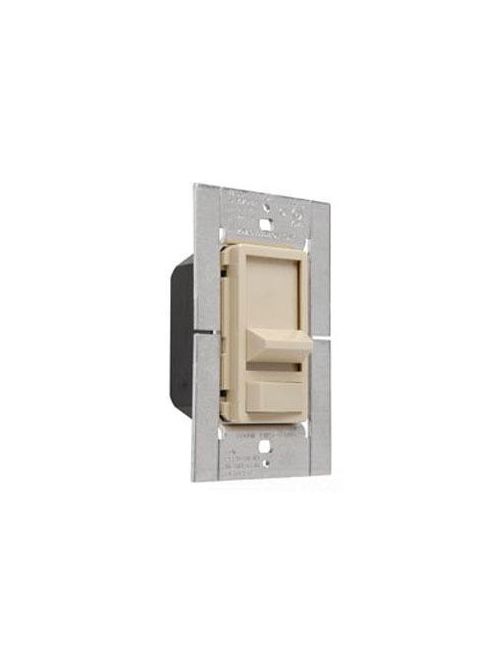 Product image for Pass & Seymour 91183-I 1000 W 120 Volt 3-Way Ivory Incandescent Slide with Preset On/Off Dimmer