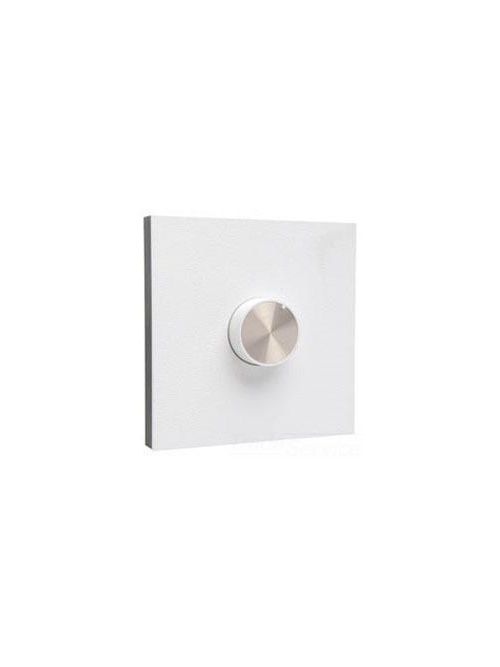 Product image for Pass & Seymour 92001-W 2000W Rotary Dimmer, Single Pole, Dial Off w/ Heat Sink - White