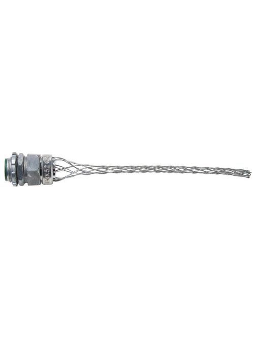 Pass & Seymour BOX52 3/4" NPT 0.52 to 0.73" 450 lb Heavy Duty Dusttight Straight Male Strain Relief Wire Grip Pass & Seymour BOX52 3/4" NPT 0.52 to 0.73" 450 lb Heavy Duty Dusttight Straight Male Strain Relief Wire Grip