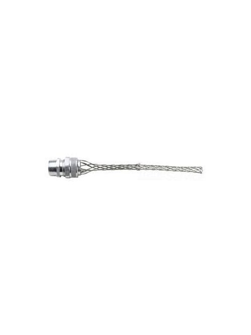 Pass & Seymour CG611 0.625 to 0.67 Inch Stainless Steel Straight Male Double Weave Cord Grip Pass & Seymour CG611 0.625 to 0.67 Inch Stainless Steel Straight Male Double Weave Cord Grip