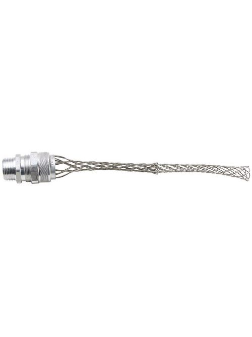 Pass & Seymour CG612 0.625 to 0.75" Stainless Steel Straight Male Double Weave Cord Grip Pass & Seymour CG612 0.625 to 0.75" Stainless Steel Straight Male Double Weave Cord Grip