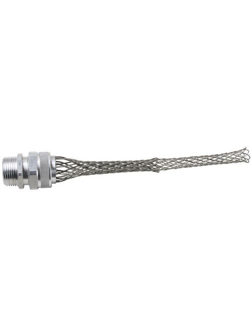 Pass & Seymour CG816 0.875 to 1 Inch Stainless Steel Straight Male Double Weave Cord Grip Pass & Seymour CG816 0.875 to 1 Inch Stainless Steel Straight Male Double Weave Cord Grip