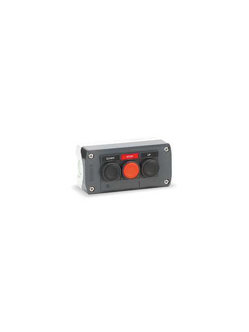 Product image for Square D XALD321H29H7 600 VAC 300 VDC 10 Amp 2NO 1NC Polycarbonate Push Button Control Station