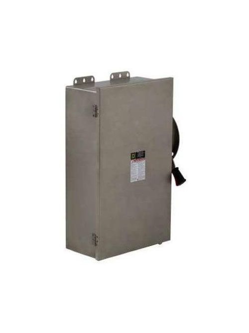 Product image for Square D H464DS 600 VAC 200 Amp 4-Pole Class R Fusible Heavy Duty Safety Switch