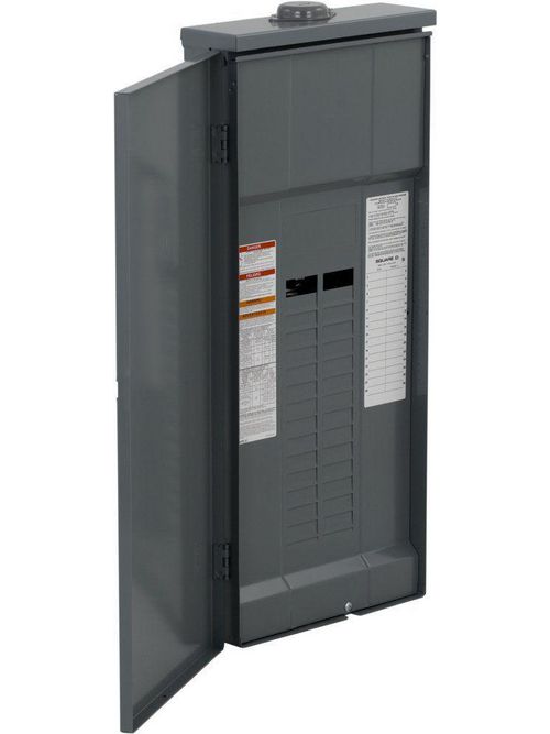 Product image for Square D HOM30L200RB 120/240 VAC 200 Amp 1-Phase 30-Space 30-Circuit NEMA 3R Load Center
