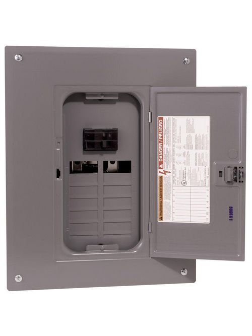 Product image for Square D HOM12M100C 120/240 VAC 100 Amp 1-Phase 12-Space 12-Circuit NEMA 1 Load Center