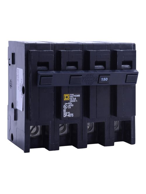 Product image for Square D HOM2150 120/240 Volt 150 Amp Miniature Circuit Breaker