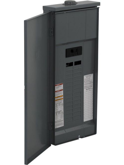 Product image for Square D HOM30M200RB 120/240 VAC 200 Amp 1-Phase 30-Space 30-Circuit NEMA 3R Load Center