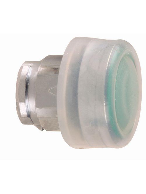 Product image for Square D ZB4BPA3 22 mm Green Round Flush Non-Illuminated Push Button Operator