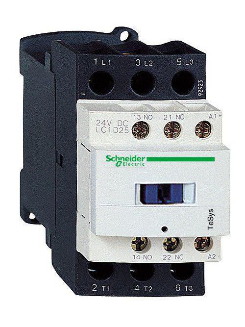 Product image for Square D LC1D25F7 600 VAC 25 Amp 3-Pole 1NO 1NC Screw Terminal Full Voltage Non-Reversing IEC Contactor