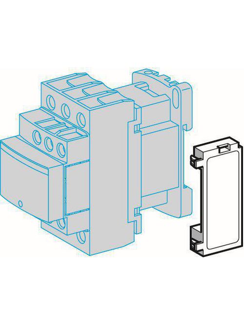 Product image for Square D LAD4RCU 110 to 240 VAC RC Circuit Type Suppressor Module