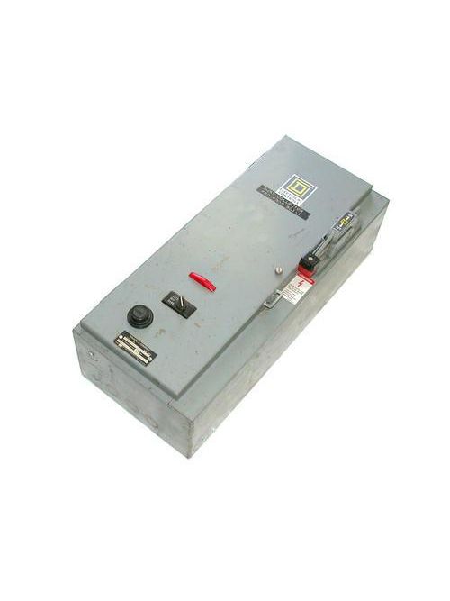 Product image for Square D LA9CA06LT NEMA 1 Forward/Reverse/Stop Enclosed Combination Starter Push Button Kit