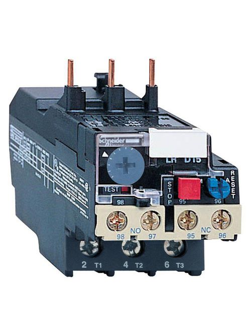 Product image for Square D LRD1521 600 Volt 18 Amp 3-Pole Bi-Metallic Screw Clamp Terminal Thermal Overload Relay