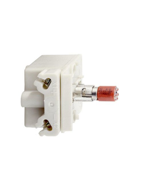 Product image for Square D 9001KM38LR 120 VAC/VDC 1.4 VA Red LED 30 mm Push Button Light Module