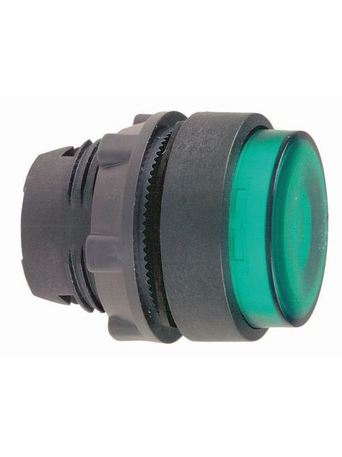 Product image for Square D ZB5AW133 22 mm Green Extended Momentary Illuminated Push Button Operator