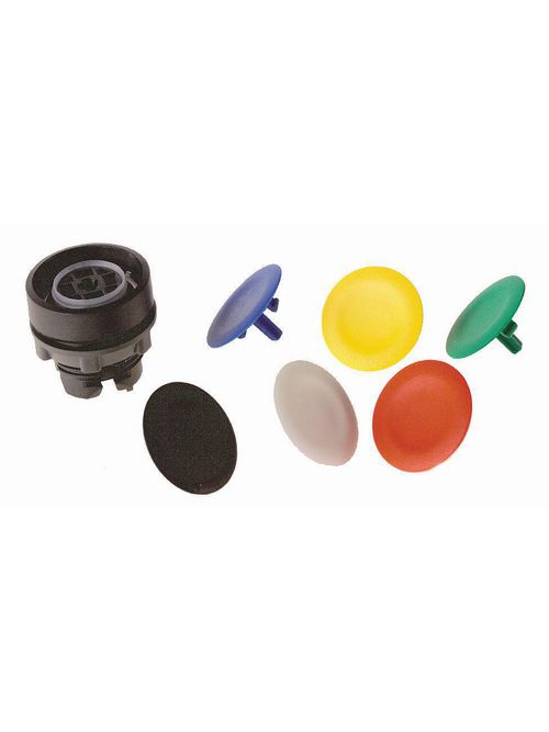 Product image for Square D XB6CE1B1B 16 mm 240 VAC 1.5 Amp 1NO White Square Extended Return Illuminated Push Button