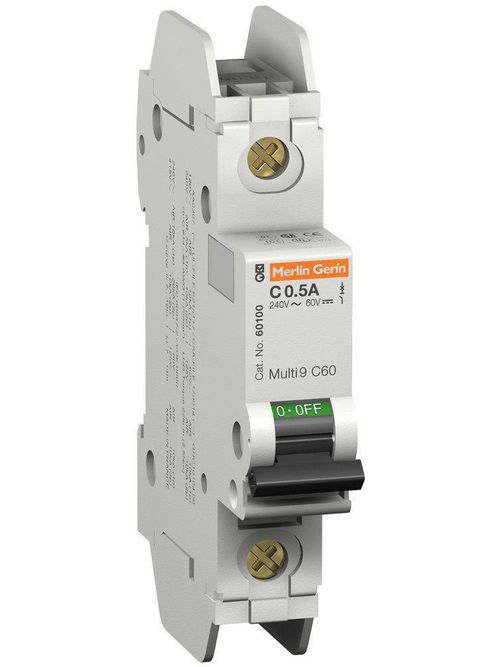 Product image for Square D 60126 120 Volt 8 Amp Miniature Circuit Breaker