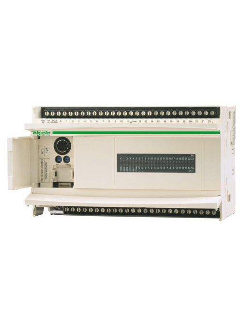Product image for Square D TWDLCAA40DRF 24-Input 16-Output 100 to 240 VAC Compact Programmable Controller Base