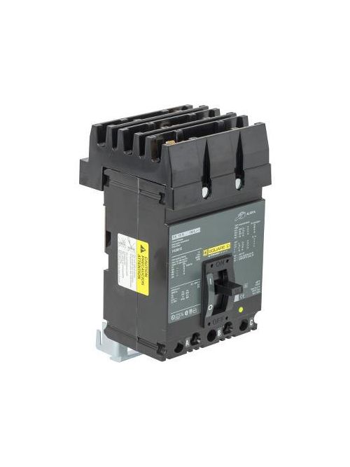 Product image for Square D FA36015 600 Volt 15 Amp Molded Case Circuit Breaker