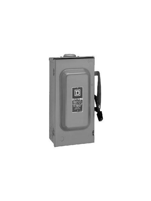 Product image for Square D D325NR Safety Switch Fusible GD 240V 400A 3P NEMA-3R , Single Throw