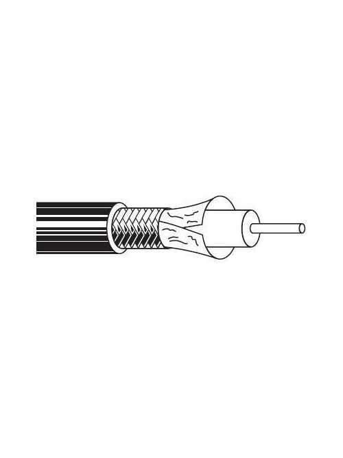 Product image for BELDEN 1694A 0101000 RG6 18G SDI COAX 75-OHM REEL BLK (OD .274)