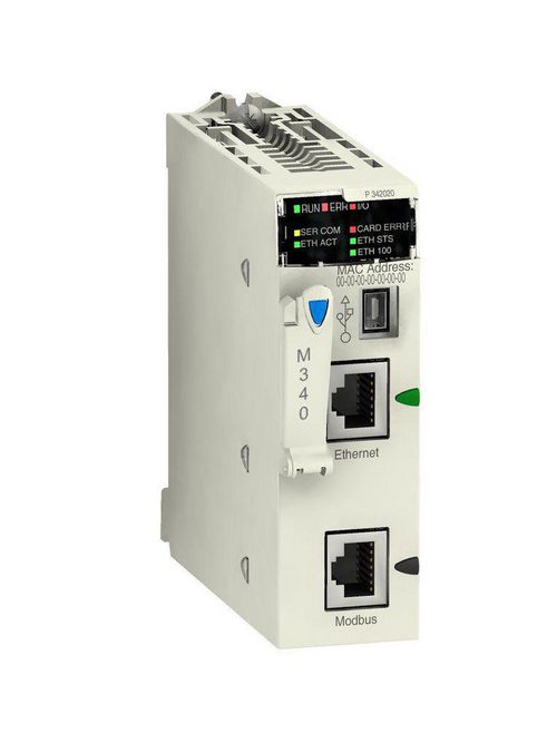 Product image for Square D BMXP342020 4096 kB 20 Modbus Processor PLC Module