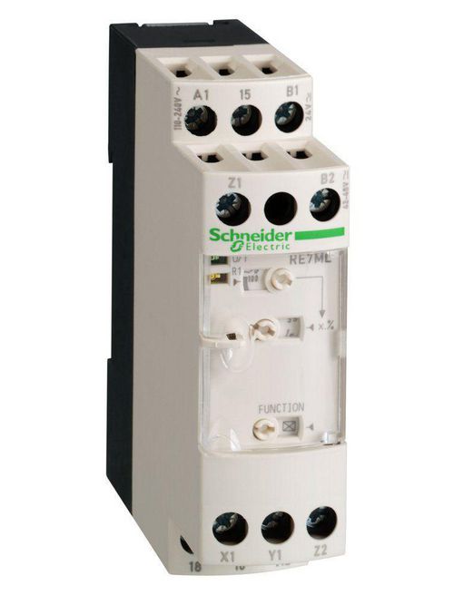 Product image for Square D RE7ML11BU 24/42 to 48/110 to 240 VAC 8 Amp 0.05 Second to 300 Hour Multi-Function Timing Relay