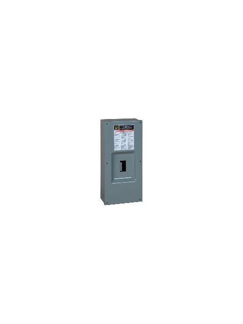 Square D FA100S 8.63 x 4.13 x 18.13 Inch NEMA 1 Steel Circuit Breaker Enclosure