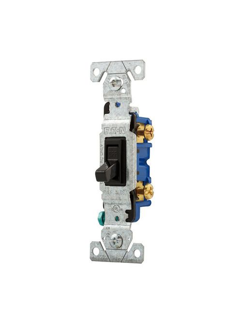 Product image for EWD 1301-7BK Switch Toggle SP 15A 1
