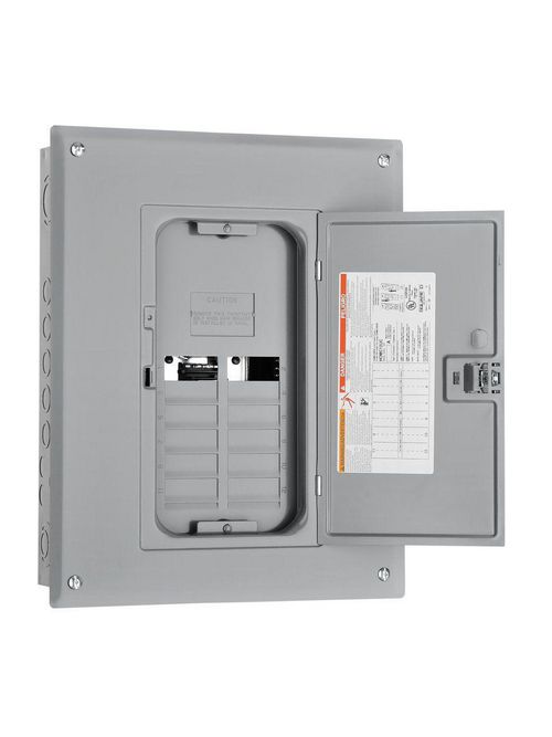 Product image for Square D HOM1224L125TC 120/240 VAC 125 Amp 1-Phase 12-Space 24-Circuit NEMA 1 Load Center