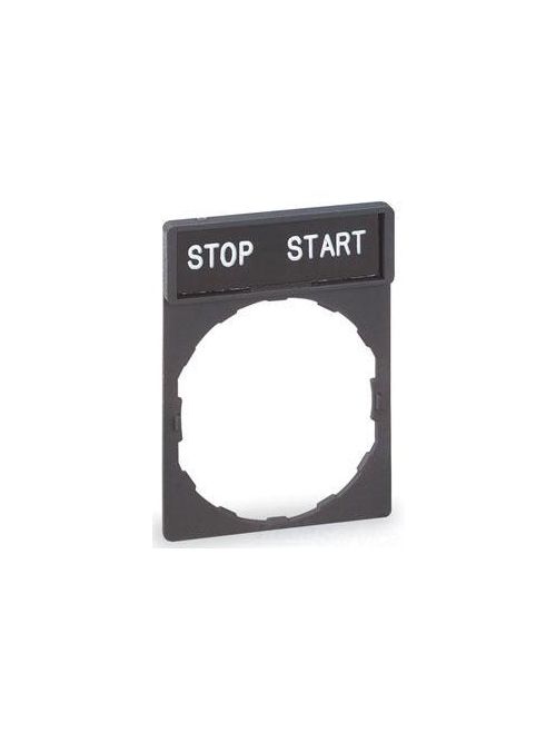 Product image for Square D 9001KXN660 1.33 Inch Hand-Off-Auto Square Push Button Standard Legend Plate