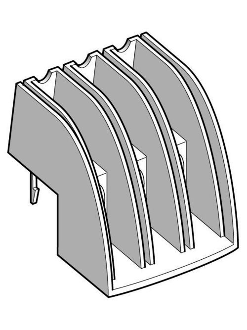 Product image for Square D LU9SP0 Terminal Mounting Motor Starter Phase Barrier