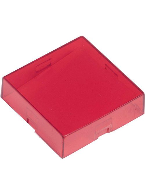 Product image for Square D 9001KXAR1 NEMA 1/2/3/3R/4/12/13 Red Square 30 mm Push Button Cover